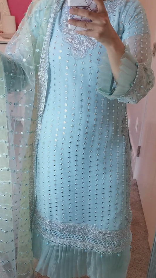 Maya Ali Inspired Chiffon